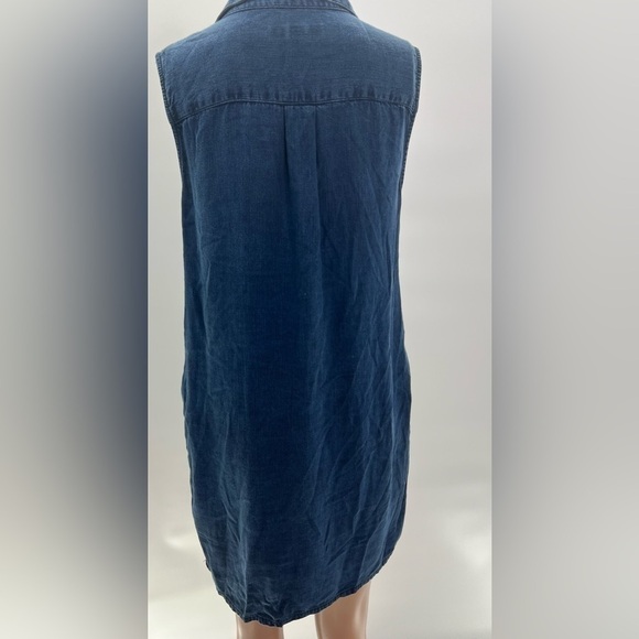 Banana Republic Denim Dress - Size 6P - Picture 4 of 6